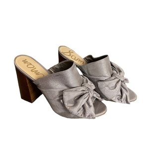 Sam Edelman Bow Slide Heels